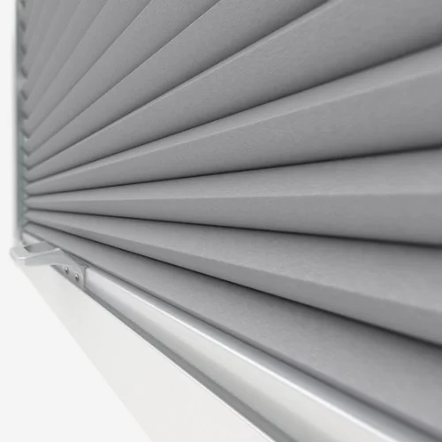 Primordial Blackout Dove Grey Perfect Fit Pleated Blind | Blinds.Online