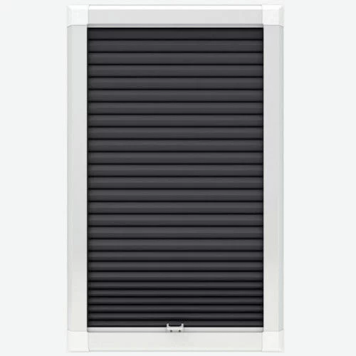 Primordial Blackout Jet Perfect Fit Pleated Blind | Blinds.Online