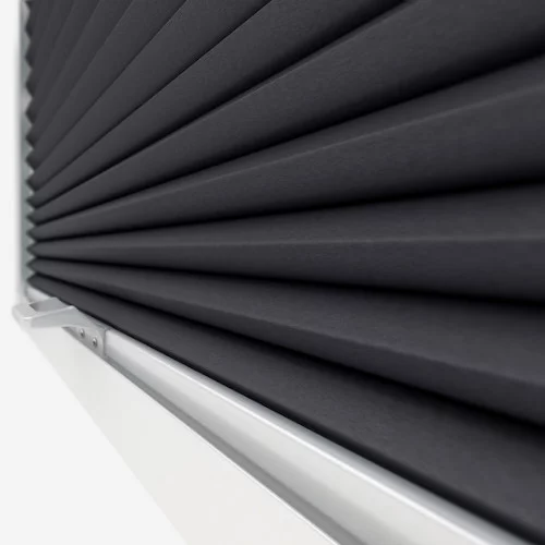 Primordial Blackout Jet Perfect Fit Pleated Blind | Blinds.Online