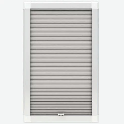 Primordial Blackout Taupe Perfect Fit Pleated Blind | Blinds.Online