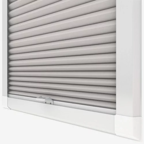 Primordial Blackout Taupe Perfect Fit Pleated Blind | Blinds.Online