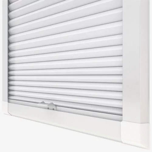 Primordial White Perfect Fit Pleated Blind | Blinds.Online