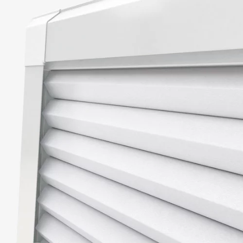 Primordial White Perfect Fit Pleated Blind | Blinds.Online