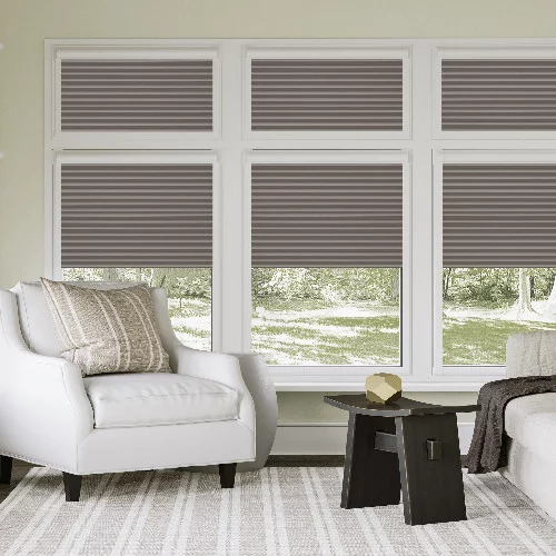 Watergate Coffee Perfect Fit Pleated Blind | Blinds.Online