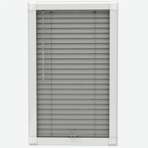 Pure Wood Whitby Grey Perfect Fit Real Wood Venetian Blind | Blinds.Online