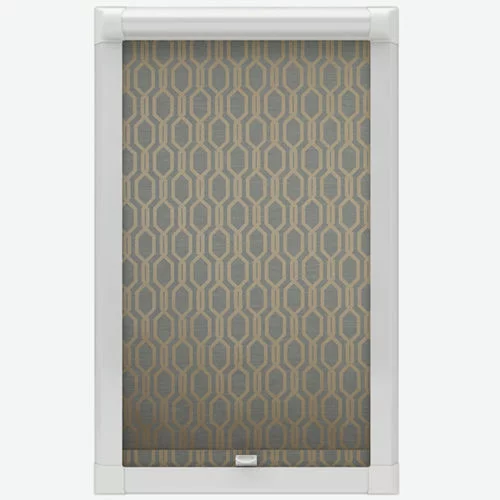 Harmony Blackout Grey Perfect Fit Roller Blind | Blinds.Online