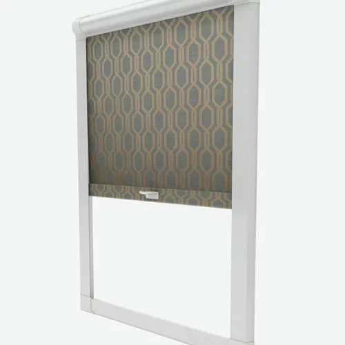 Harmony Blackout Grey Perfect Fit Roller Blind | Blinds.Online