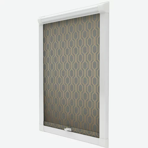 Harmony Blackout Grey Perfect Fit Roller Blind | Blinds.Online