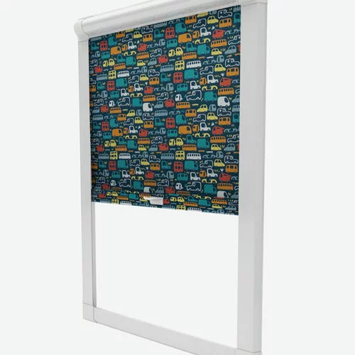 Venetia Navy Perfect Fit Roller Blind | Blinds.Online