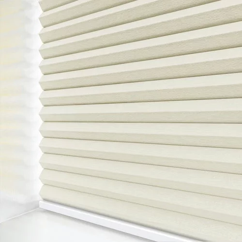 Agustus Cream Pleated Blind | Blinds.Online