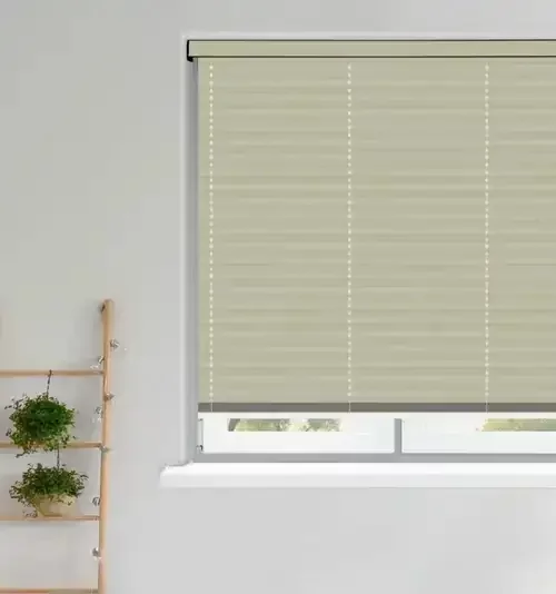 Alice Alabaster Pleated Blind | Blinds.Online