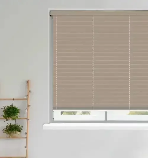 Alice Sandstone Pleated Blind | Blinds.Online