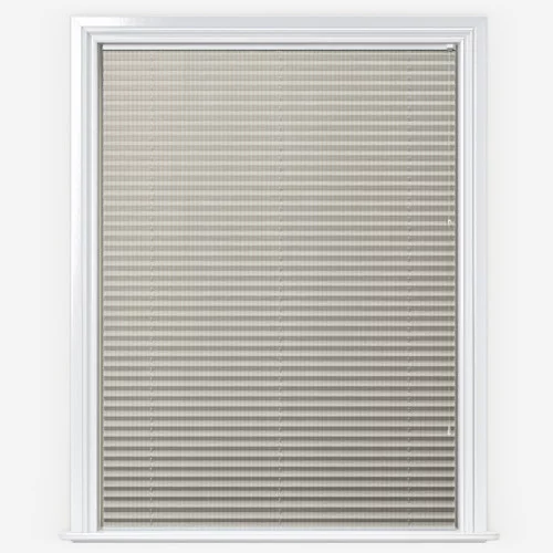 Allyn Taupe Pleated Blind | Blinds.Online