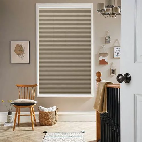 Arbor Sand Pleated Blind | Blinds.Online