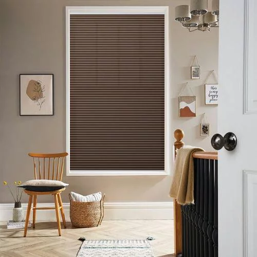 Arbor Tan Pleated Blind | Blinds.Online