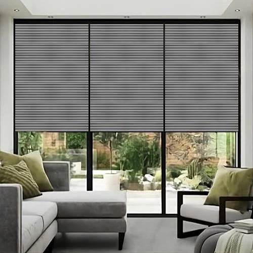 Aromatic Raven Pleated Blind | Blinds.Online