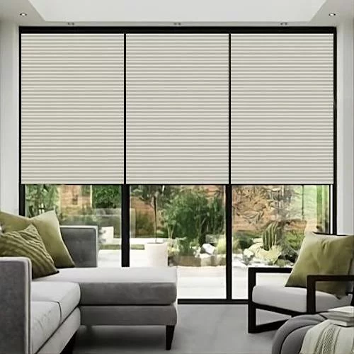 Baylee Sand Pleated Blind | Blinds.Online