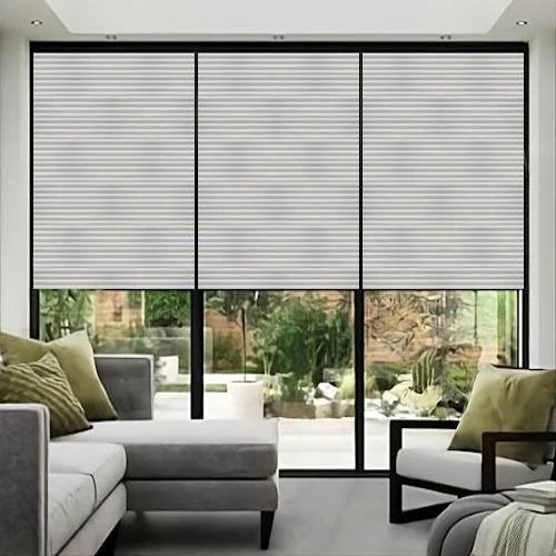 Caroline Parchment Pleated Blind | Blinds.Online