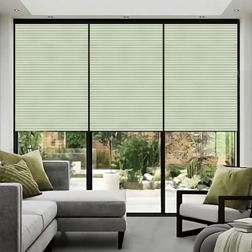 Delia Moss Pleated Blind | Blinds.Online