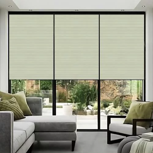 Jacqui Mint Pleated Blind | Blinds.Online