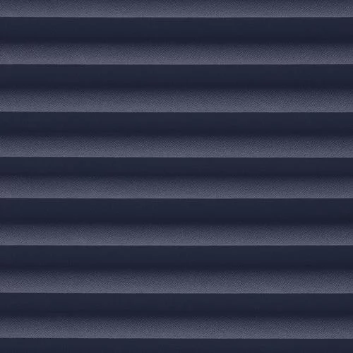 Kristin Kana Navy Blue Pleated Blind | Blinds.Online