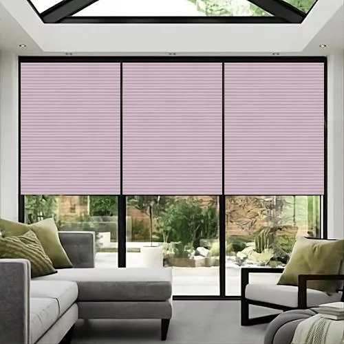 Mandarin Lilac Pleated Blind | Blinds.Online