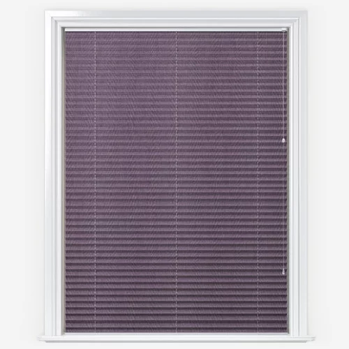 Nell Grape Pleated Blind | Blinds.Online