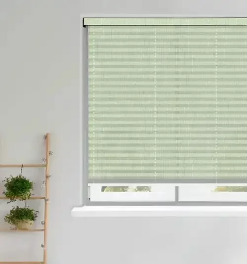 Nell Sage Pleated Blind | Blinds.Online