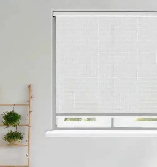 Nell White Pleated Blind | Blinds.Online