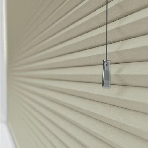 Primodal Blackout Cream Pleated Blind | Blinds.Online