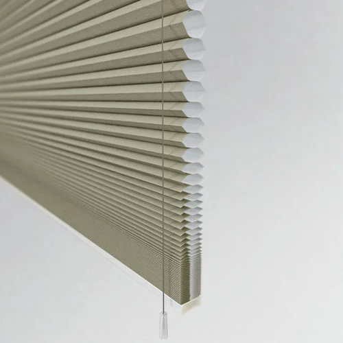 Primodal Blackout Cream Pleated Blind | Blinds.Online