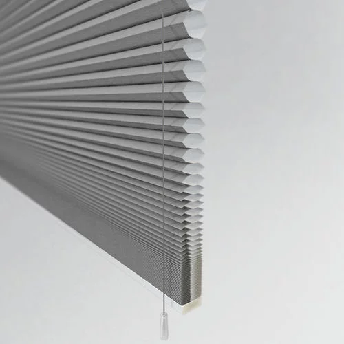 Primodal Dove Grey Pleated Blind | Blinds.Online