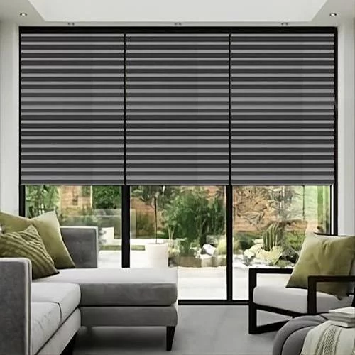 Primodal Grey Pleated Blind | Blinds.Online