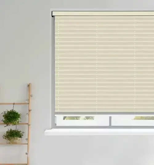 Scotia Ivory Pleated Blind | Blinds.Online