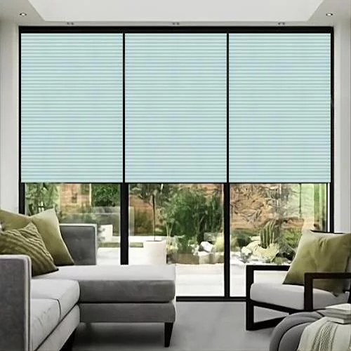 Watergate Mint Pleated Blind | Blinds.Online