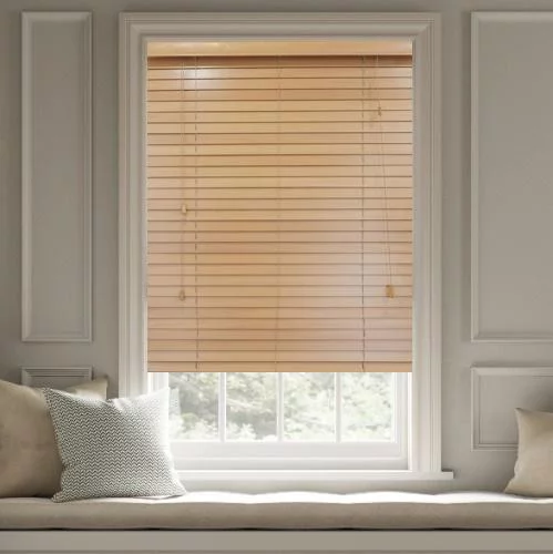 Bianca LS 50mm Slat Real Wood Blind | Blinds.Online