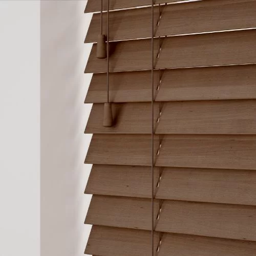 Flora LFT 50mm FW Tape Real Wood Blind | Blinds.Online