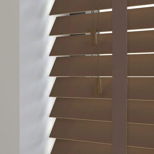 Flora LFT 50mm FW Tape Real Wood Blind | Blinds.Online