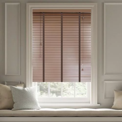 Heather LT 50mm Tape Real Wood Blind | Blinds.Online