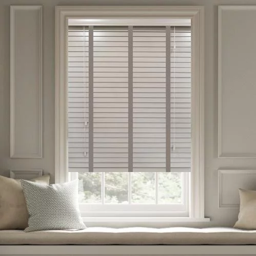 Iris LFT 50mm FW Tape Real Wood Blind | Blinds.Online