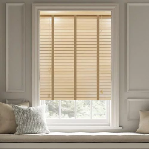 Kinsley LFT 50mm FW Tape Real Wood Blind | Blinds.Online