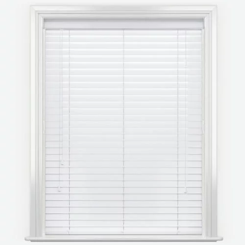 Pure Wood Gloss White Real Wood Blind | Blinds.Online