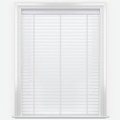 Pure Wood Gloss White with Tapes Real Wood Blind | Blinds.Online