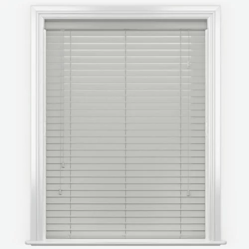 Pure Wood Pebble Grey Real Wood Blind | Blinds.Online