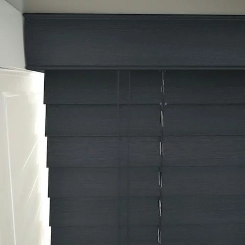 Pure Wood Phantom Grey Real Wood Blind | Blinds.Online