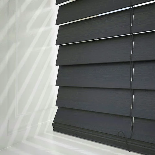 Pure Wood Phantom Grey Real Wood Blind | Blinds.Online