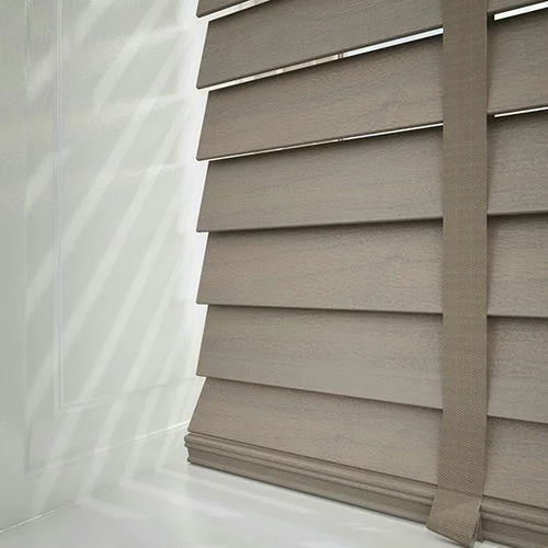 Pure Wood Silver Birch with Tapes Real Wood Blind | Blinds.Online