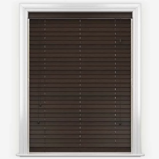 Pure Wood Wenge Real Wood Blind | Blinds.Online