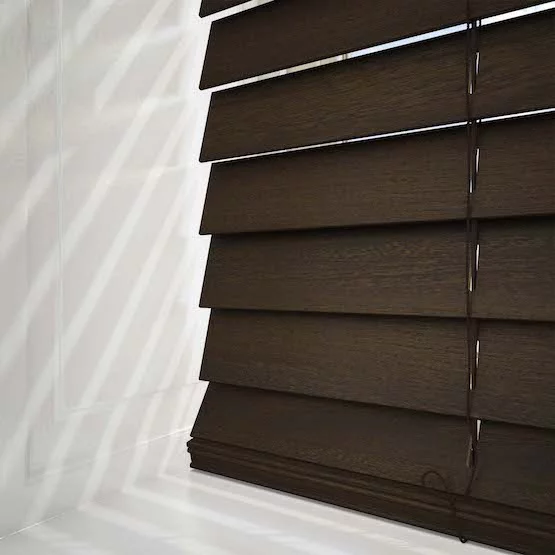 Pure Wood Wenge Real Wood Blind | Blinds.Online