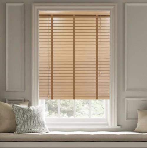 Yesenia LFT 50mm FW Tape Real Wood Blind | Blinds.Online